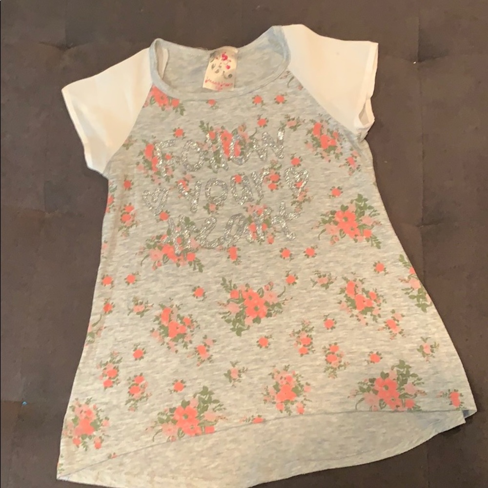 Follow Your Heart Floral top